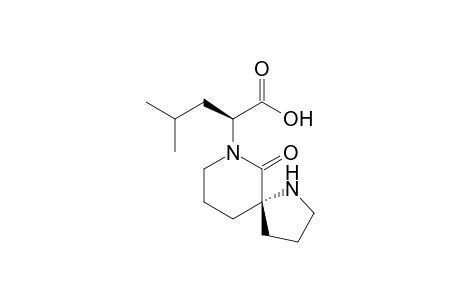 (5R)-7-[(1S)-1-Carboxy-3-methylbutyl]-6-oxo-1,7-diazaspiro[4.5]decane