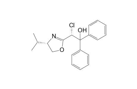 (2R,4'S)-(+)-2-Chloro-1,1-diphenyl-2-(4-isopropyl-2-oxazolin-2-yl)ethan-1-ol