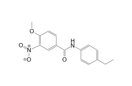 N-(4-ethylphenyl)-4-methoxy-3-nitrobenzamide