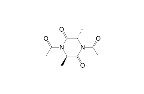 (R,S)-1,4-diacetyl-3,6-dimethylpiperazine-2,5-dione