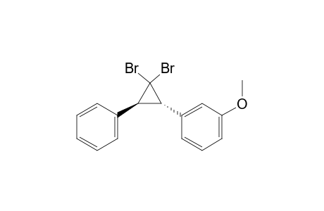 (1S,3S)-1-(2,2-Dibromo-3-phenylcyclopropyl)-3-methoxybenzene