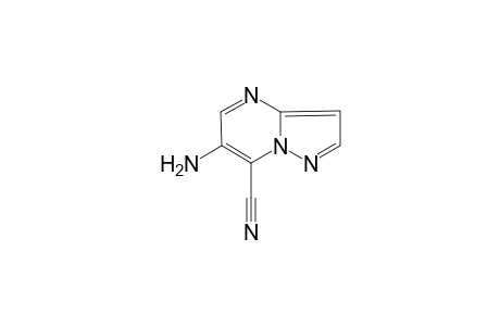 Pyrazolo[1,5-a]pyrimidine-7-carbonitrile, 6-amino-