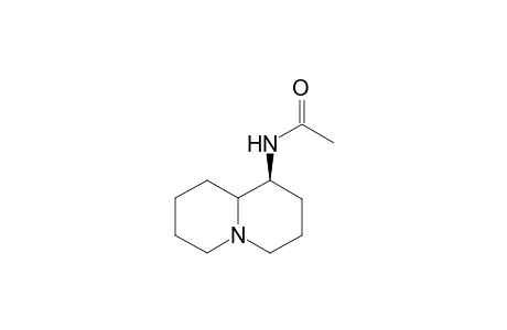 (1S,9aS)-1-Acetamido-quinolizidine