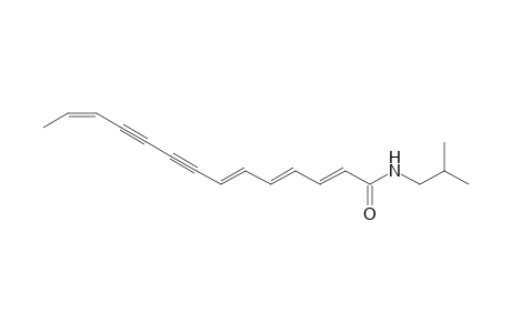 (2E,4E,6E,12Z)-Tetradeca-2,4,6,12-tetraen-8,10-diynoic Acid - Isobutyl Amide