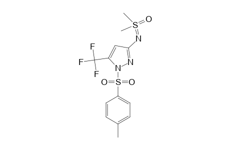 3-(S,S-DIMETHYLSULFOXIMIDO)-5-(TRIFLUOROMETHYL)-1H-1-(PARA-TOSYLPYRAZOLE)