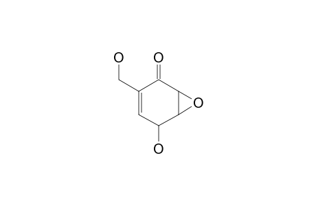 2-hydroxy-4-methylol-7-oxabicyclo[4.1.0]hept-3-en-5-one