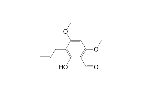 3-Allyl-2-hydroxy-4,6-dimethoxybenzaldehyde