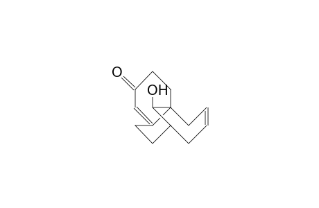 (4AR, 9R,12S)-3,4,8,9,10,11-hexahydro-12-hydroxy-4a,9-methano-4ah-benzocyclononene-2(5H)-one