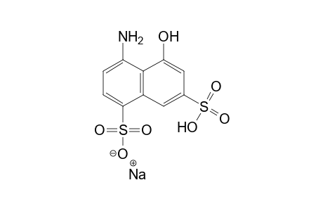 1,7-Naphthalenedisulfonic acid, 4-amino-5-hydroxy-, monosodium salt