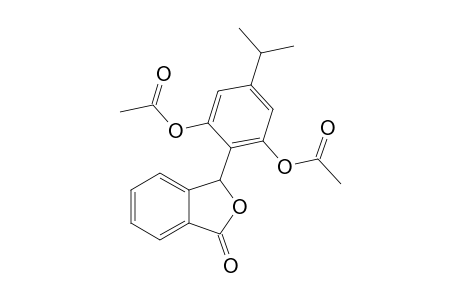 4-ISOPROPYL-2-(3-OXO-1,3-DIHYDROISOBENZOFURAN-1-YL)-1,3-PHENYLENE-DIACETATE