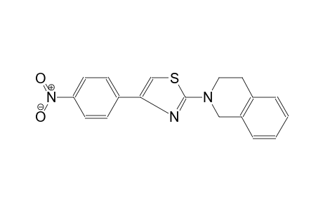 2-(3,4-dihydro-1H-isoquinolin-2-yl)-4-(4-nitrophenyl)-1,3-thiazole