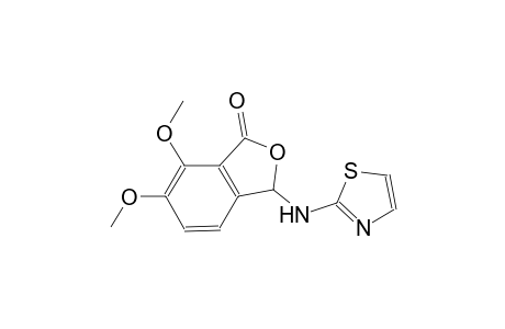 6,7-dimethoxy-3-(1,3-thiazol-2-ylamino)-2-benzofuran-1(3H)-one