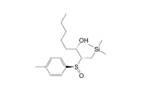 (2R,3S)-2-[(R)-(4-methylphenyl)sulfinyl]-1-trimethylsilyl-3-octanol