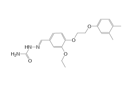 benzene, 4-[(E)-[(aminocarbonyl)hydrazono]methyl]-1-[2-(3,4-dimethylphenoxy)ethoxy]-2-ethoxy-