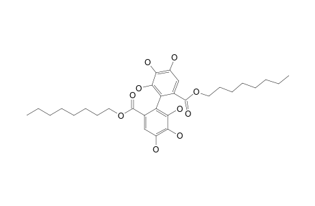N-DIOCTYL-2,2',3,3',4,4'-HEXAHYDROXYBIPHENYL-6,6'-DICARBOXYLATE