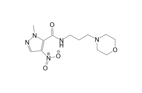 1-methyl-N-[3-(4-morpholinyl)propyl]-4-nitro-1H-pyrazole-5-carboxamide