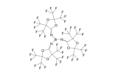 Boranetriamine, tris[2,2,5,5-tetrakis(trifluoromethyl)-1,3-dioxolan-4-ylidene]-