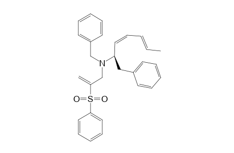 N-BENZYL-N-(1-PHENYL-3-Z,5-E-HEPTADIEN-2-YL)-B-[2-(PHENYLSULFONYL)-2-PROPEN-1-YL]-AMINE