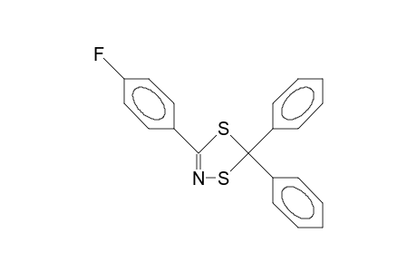 3-(4-Fluoro-phenyl)-5,5-diphenyl-5H-1,4,2-dithiazole