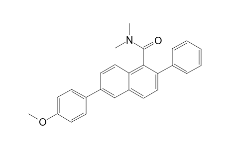 2-Phenyl-6-(4-methoxyphenyl)-N,N-dimethyl-1-naphthamide