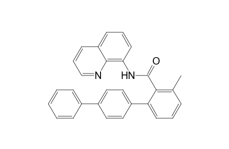 3-Methyl-N-(quinolin-8-yl)-[1,1':4',1''-terphenyl]-2-carboxamide