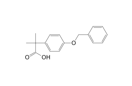 2-(4-benzoxyphenyl)-2-methyl-propionic acid