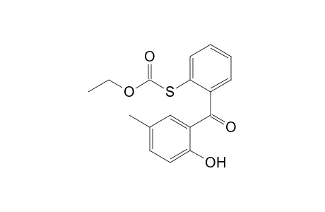 2'-[(Ethoxycarbonyl)thio]-2-hydroxy-5-methylbenzophenone