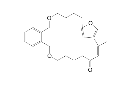 12-Methyl-3,9,19-trioxatetracyclo[19.4.2.1(7,10)]hexaeicos-12-en-14-one