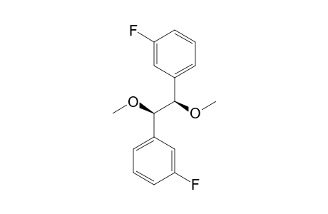 1-fluoranyl-3-[(1R,2R)-2-(3-fluorophenyl)-1,2-dimethoxy-ethyl]benzene