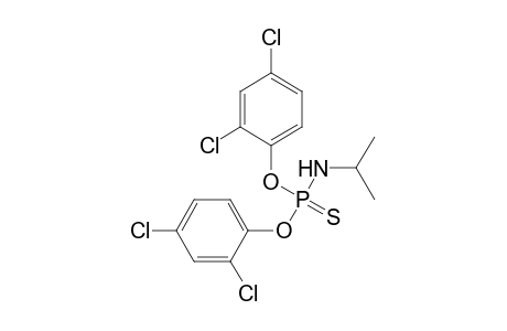 O,O-bis(2,4-dichlorophenyl) isopropyl phosphoramidothioic acid