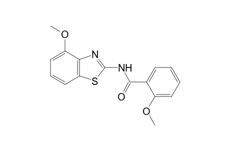 2-Methoxy-N-(4-methoxy-1,3-benzothiazol-2-yl)benzamide