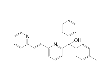 [6-(2-Pyridin-2-ylvinyl)pyridin-2-yl]-di-p-tolylmethanol