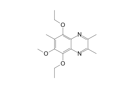 5,8-Diethoxy-6-methoxy-2,3,7-trimethylquinoxaline