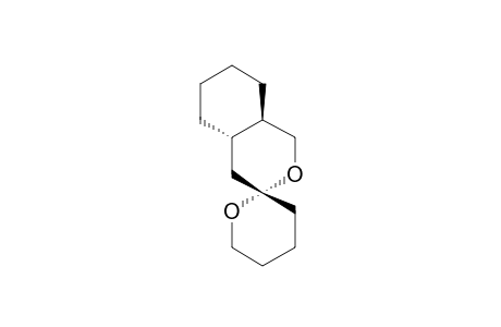 PERHYDROSPIRO-[3H-BENZOPYRAN-3,2'-[2H]-PYRANE];ISOMER-#1