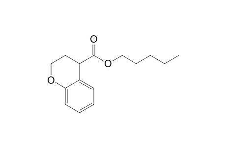 Pentyl 3,4-dihydro-2H-1-benzopyran-4-carboxylate