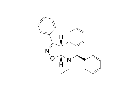 9-DIETHYL-3,8-DIPHENYL-3A,8,9,9A-TETRAHYDRO-[5,4-C]-ISOXAZOLOISOQUINOLINE-ADDUCT