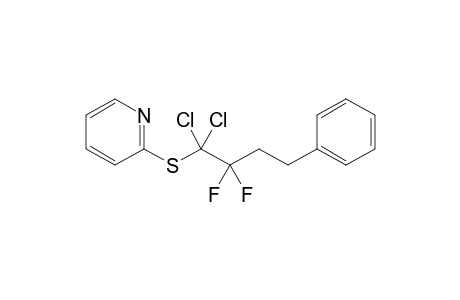 1,1-Dichloro-2.2-difluoro-1-(2-pyridylthio)-4-phenylbutane