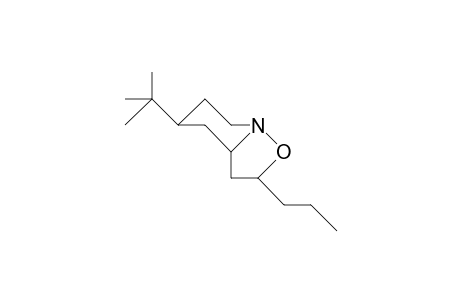 5-S-tert-Butyl-2-propyl-hexahydro-pyrido(1,2-B)isoxazole