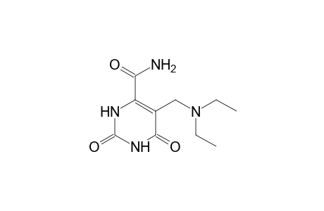5-[(diethylamino)methyl]-2,6-dioxo-1,2,3,6-tetrahydro-4-pyrimidine carboxamide