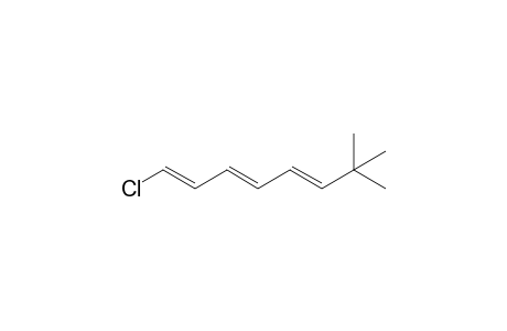 (1E,3E,5E)-1-chloranyl-7,7-dimethyl-octa-1,3,5-triene