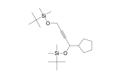 4,9-Dioxa-3,10-disiladodec-6-yne, 5-cyclopentyl-2,2,3,3,10,10,11,11-octamethyl-