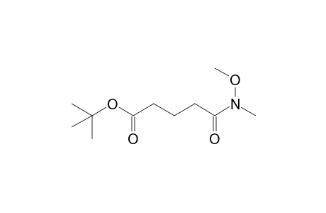 tert-Butyl 5-(methoxy(methyl)amino)-5-oxopentanoate