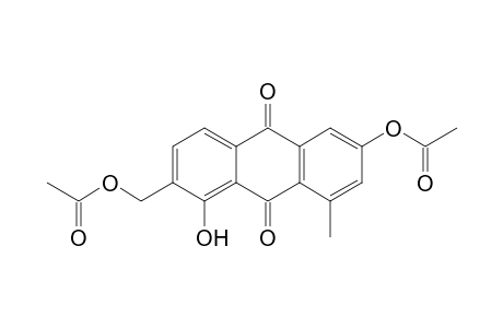 (6-acetoxy-1-hydroxy-8-methyl-9,10-dioxo-2-anthryl)methyl acetate