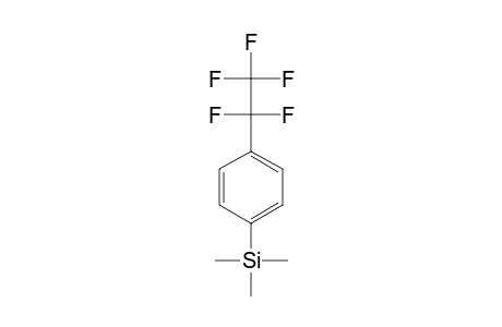 1-(Pentafluoroethyl)-4-(trimethylsilyl)benzene