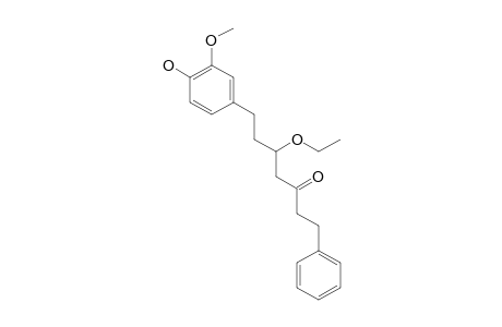 5-ETHOXYL-7-(4-HYDROXY-3-METHOXY-PHENYL)-1-PHENYL-3-HEPTANONE