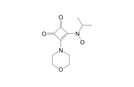 3-MORPHOLINO-4-N-ISOPROPYLHYDROXYLAMINOCYCLOBUT-3-ENE-1,2-DIONE
