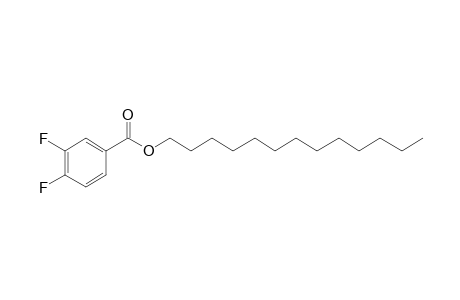 3,4-Difluorobenzoic acid, tridecyl ester