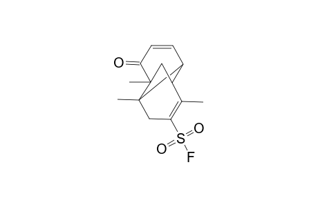 8-Fluorosulfonyl-1,7,10-trimethyltricyclo(4.4.1.0*5,10)undeca-3,7-dien-2-one