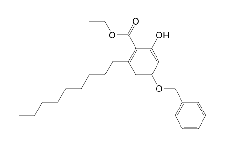ethyl 4-benzyloxy-2-hydroxy-6-nonylbenzoate