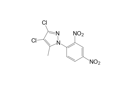 3,4-dichloro-1-(2,4-dinitrophenyl)-5-methylpyrazole